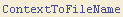 ContextToFileName