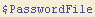 $PasswordFile